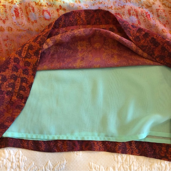 Maeve Cleome Silk Shift Dress, Small - Picture 11 of 13